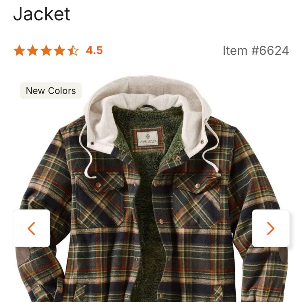 Legendary Whitetails Plaid Jacket - Picture 4 of 4